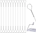 Nuanchu 10 Pcs Cheese Slicer Wire Replacement Block Cutter Silver. Fixed Price $14.16.