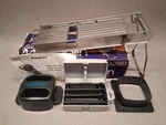 Jaccard Safe Hands Professional Mandolin 200441 W/ Tomato Blade Box & Manual. Fixed Price $22.00.