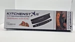 Kitchenstar Pizza CUTTER-13.75"BLACK Non-stick Blade & Cover Slicer Rocker Knife. Fixed Price $12.59.