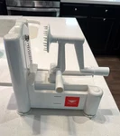Paderno 3 Blade Vegetable Slicer Spiralizer Counter-mounted Stainless Steel Nos. Fixed Price $8.00.