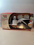 Speed Prep One Handed Mandoline Slicer, Grater, Julienne Dfl Dishwasher Safe A-9. Fixed Price $24.96.