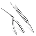 Gjinxi 2 Pcs Shrimp Deveining Tool, Deveiner Peeler Cleane.... Fixed Price $12.22.