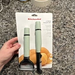 Kitchenaid 2 Piece Set Y-peeler & Euro Green Dishwasher Safe. Fixed Price $10.00.