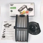 Mandoline Food Slicer Kitchen Adjustable Stainless Steel Vegetable Cut. Fixed Price $11.98.