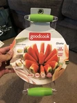 Goodcook Melon Fruit Slicer Steel Blades Cutter Kitchen Tool Stainless 2 Handle. Fixed Price $5.99.