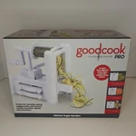 Good Cook Pro White Suction Cup Tabletop Vegetable Spiralizer - Julienne 3 Blade. Fixed Price $12.60.
