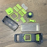 Vegetable Chopper Mandoline Slicer Dicer Julienne Grater Food Prep Container. Fixed Price $12.99.