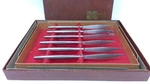 Vintage Mcm Kalmar Designs Italy Stainless Steel Set Of 6 Knives - Box. Fixed Price $17.59.