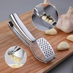 Manual Garlic Press Crusher Ergonomic Grip Anti-rust Ginger Mincer Kitchen Tool. Fixed Price $18.79.