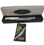 Vtg Magna Wonder Knife Deluxe Adjustable Food Slicer W/original Box & Paper. Fixed Price $23.00.