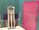 Set Of 2 Fox Run Oyster Forks. Fixed Price $5.99.