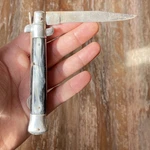 Vtg 1980S Italian Manual Lockback Folding Pocket Knife Single 3.25 Blade As Is*. Fixed Price $28.18.