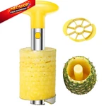 Sametech Easy Kitchen Tool Stainless Steel Fruit Pineapple Peeler Yellow. Fixed Price $12.21.