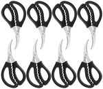 8PCS Seafood Scissors - Crab, Lobster & Shrimp Stainless Steel (b.... Fixed Price $24.64.