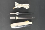 Vintage Sears Electric Meat Slicer Model 49047820 Double Blades Tested Working. Fixed Price $19.36.
