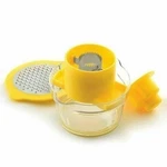 Norpro Corn Cob Stripper / Cheese Grater With Non-slip Measuring Cup Catch Base. Fixed Price $16.99.