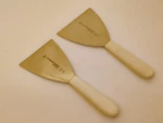 Dexter Usa Set (2) Stiff Stainless Pan Scrapers 5IN & 4IN S294 S295 FACTORY2ND. Fixed Price $27.99.