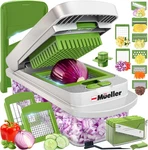 Mueller Pro-series 10-IN-1, 8 Blade Vegetable Chopper, Onion Mincer, Cutter, Dic. Fixed Price $45.79.