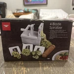 Williams Sonoma Paderno World Cuisine 4 Blade Vegetable Slicer Spiralizer. Fixed Price $15.00.