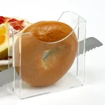 Norpro Large Bagel Holder 4.8", Clear. Fixed Price $14.36.