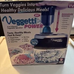 Deluxe Veggetti Power Vegetable Spiralizer Electric 4-IN-1 Large 2 Qt. Fixed Price $35.50.