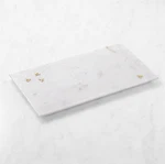 Honeycomb Marble Rectangular Cheese Board Full Size. Fixed Price $109.99.