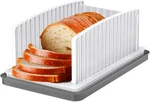 Hhxrise Adjustable Bread Slicer - Homemade Loaf Guide With Crumb Tray New. Fixed Price $28.01.