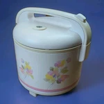 Zojirushi Electric Rice Cooker & Warmer Floral Design NFRT-1003 *no Power Cord*. Fixed Price $16.99.