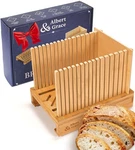 Albert & Grace Adjustable Bread Slicer Premium Cross-laminated Bamboo, High.... Fixed Price $39.99.