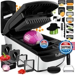 Fullstar Premium Vegetable Chopper Mandoline Slicer - Food Spira. Fixed Price $77.96.