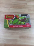 One 1 Second Veggie Chopper 5 Piece Set Bonus V-slicer As Seen Tv New. Fixed Price $17.09.