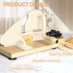Brvclon Manual Bread Slicer Adjustable Thickness, Hand Crank For Ho. Fixed Price $56.99.