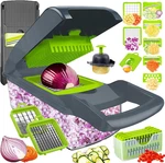 Vegetable Chopper Dicer With Container Cheese Grater Mandoline Slicer Cabbage. Fixed Price $36.99.
