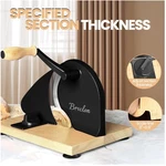 Stylish Bread Slicer Adjustable Thickness, Solid Wood Base/-. Fixed Price $123.11.