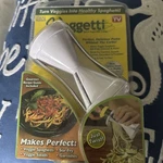 Veggetti Spiral Slicer Turns Veggies Into Healthy Spaghetti As Seen On Tv Sealed. Fixed Price $16.00.