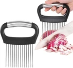 Jayvar Large Onion Holder For Slicing, Cutter Vegetable Chopper, Sta. Fixed Price $16.59.