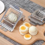 Stainless Steel Boiled Egg Slicer Cutter Mushroom Tomato Ham Kitchen Chopper Usa. Fixed Price $7.99.
