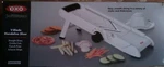 New Oxo Mandoline V-blade Slicer Non Slip Grip + 3 Extra. Fixed Price $38.95.