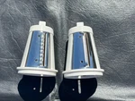 Presto Salad Shooter Ripple & Straight Slice Cone Blades Square End Lot Of 2. Fixed Price $12.95.