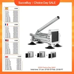 French Fry Cutter Potato Carrot Slicer 1/2 3/8 1/4-INCH Stainless Steel Blades. Fixed Price $175.50.