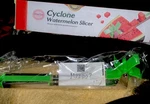 Weetiee Cyclone Watermelon Slicer Green Stainless Steel Manual Easy Clean. Fixed Price $15.99.