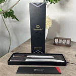 Sunnecko 2PCS Butcher Knives Set Stainless Steel 10 Carving Knife W/ Meat Fork. Fixed Price $49.95.