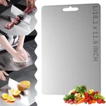 Cutting Board Double Sided For Kitchen, Food-grade 304 Stainless Steel Choppi.... Fixed Price $40.50.