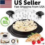 Large Chicken Shredder Tool Twist Meat Shredding Grinder Handles Non-slip Bpa. Fixed Price $15.99.