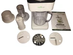 Electric Food Spiralizer 3-IN-1 Processor Salad Shooter Shredder. Fixed Price $19.95.