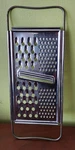 Ekco Vintage Stainless Steel Handheld Flat Grater Zester Shredder 3 1 Usa. Fixed Price $9.50.