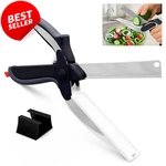 2 1 Kitchen Scissors Food Cutter Stainless Steel Blade Cutting Board Lock -. Fixed Price $23.95.