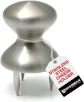 Stainless Steel Cheese Holder 3-PRONGS Place Perfect For Serv. Fixed Price $30.53.