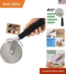 Bpa-free Large Pizza Cutter Wheel, 9 Inch, Sharp Stainless Steel Blade, Slip .... Fixed Price $22.30.