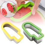 Kitchen Stainless Steel Cream Shape Watermelon Slicer Cutter Jq. Fixed Price $9.86.